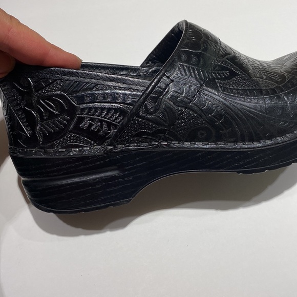 DANSKO CLOGS NON SLIP BLACK PROFESSIONAL NURSING SHOES - Picture 8 of 8